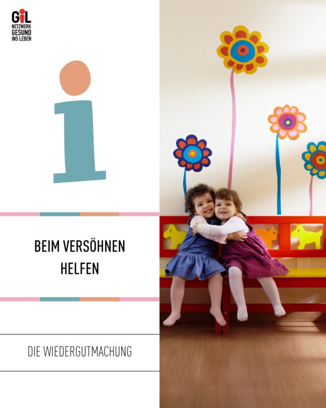 🫂 Beim Versöhnen helfen 🫂
Streiten gehört einfach zum Leben dazu. Für Kinder können Streits aber unter Umständen belastend sein und auch mal zu schlaflosen Nächten führen.
Wir möchten hier ein paar Tipps mit euch teilen, wie ihr die Kids beim Versöhnen und Wiedergutmachen unterstützen könnt.
#netzwerkgesundinsleben #kinderstreit #versöhnen #kinderfreundschaften #kindererziehungaufaugenhöhe